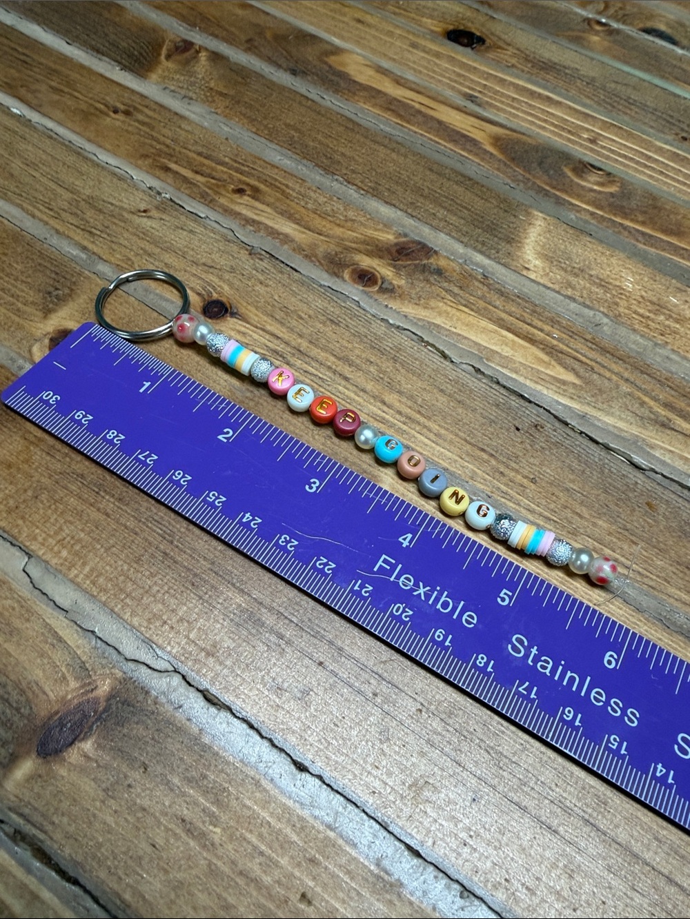 Keep Going Keychain